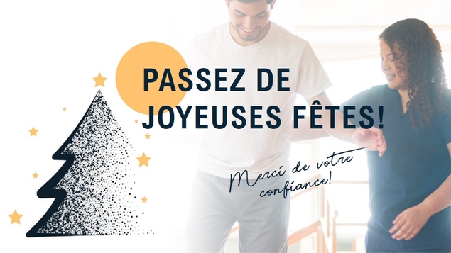 Un joyeux temps des fêtes tout spécial!