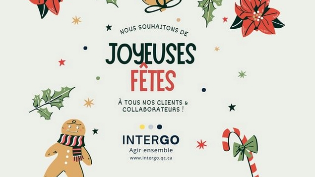 Joyeuses fêtes à tous nos clients et collaborateurs!